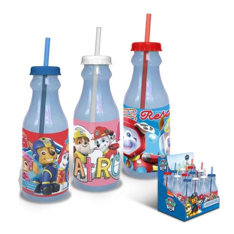 Paw Patrol Plastic Milk Bottle Tumbler With Straw £2.69